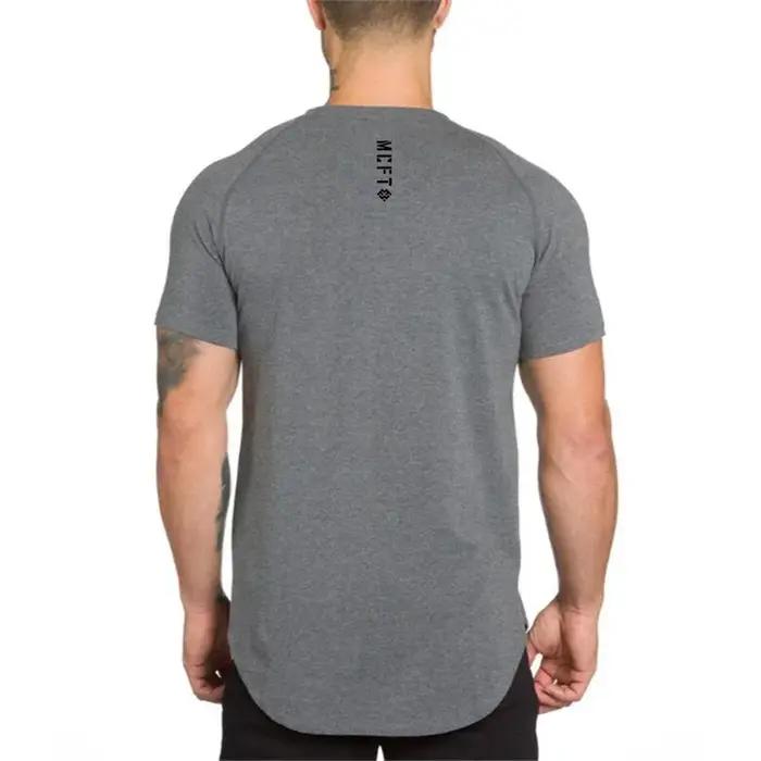 T-Shirt à manches courtes pour homme en coton respirant, design hip-hop, streetwear, slim fit, pour hommes, occasions estivales et urbaines
