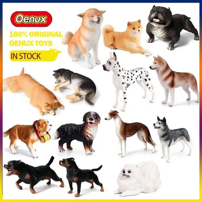 Nouvelles figurines de chiots de simulation pour collection : Shiba Inu