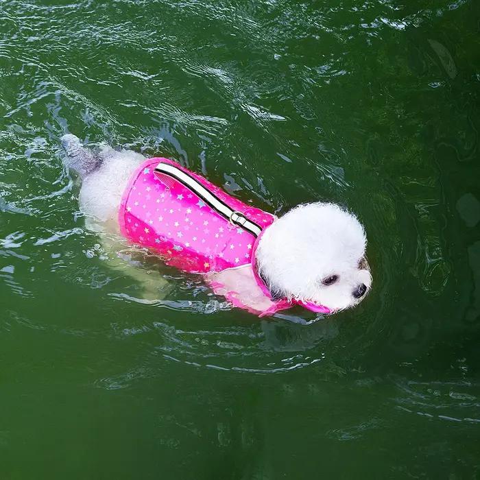 Gilet de sauvetage pour chien avec flotteur avant amovible