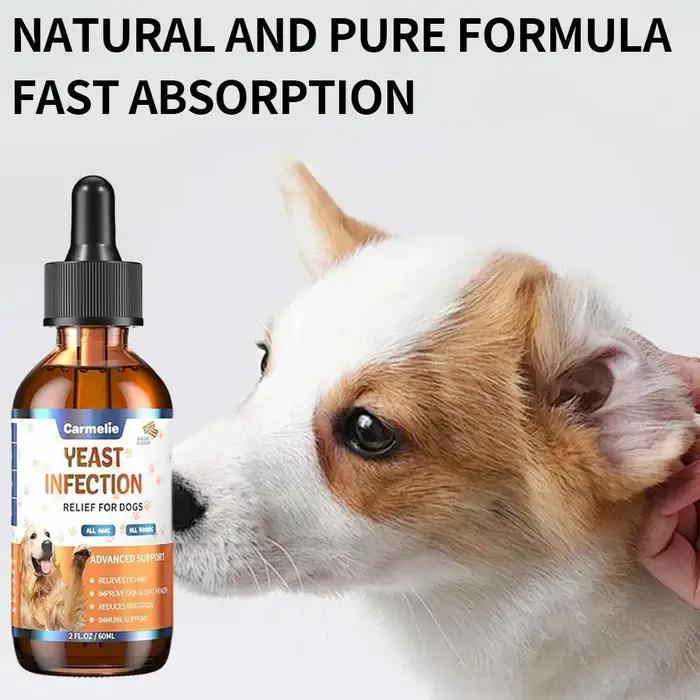 Gouttes vitaminées pour chiens et animaux de compagnie 60 ml – Soin doux et supplément nutritif pour maintenir un