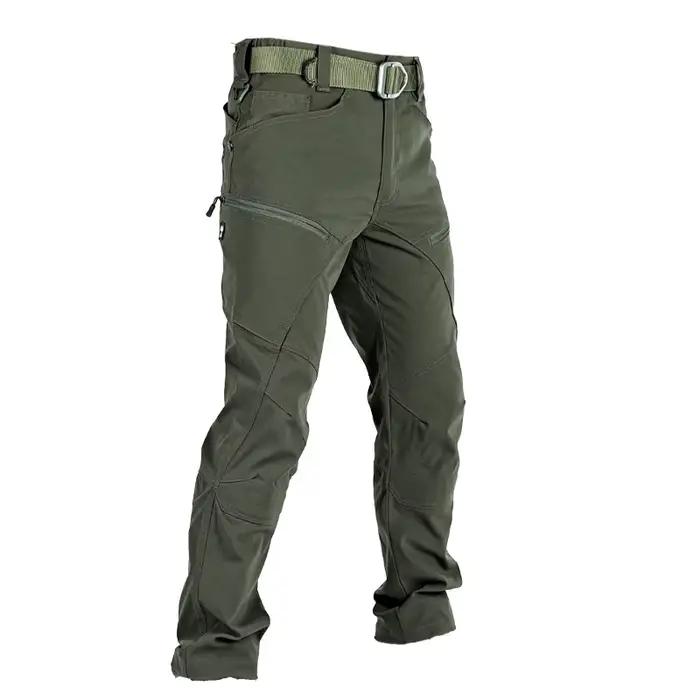 Pantalon tactique imperméable homme - Cargo multi-poches séchage rapide pour pêche et outdoor