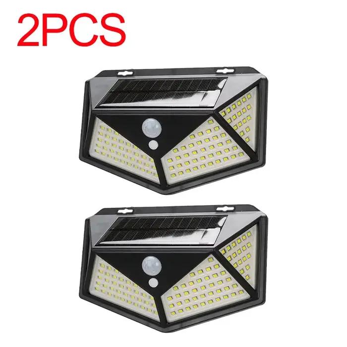 Lampe solaire LED multifonctionnelle avec détecteur de mouvement