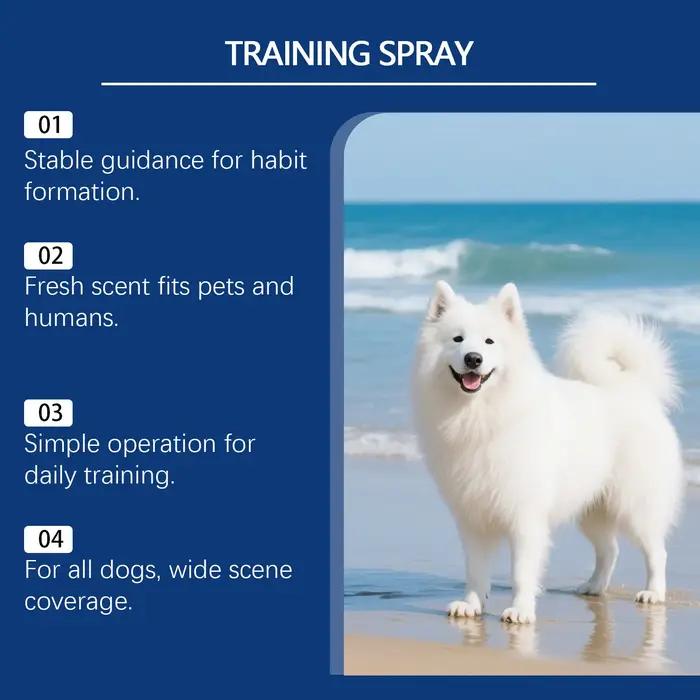 Spray d'apprentissage de la propreté pour chiens