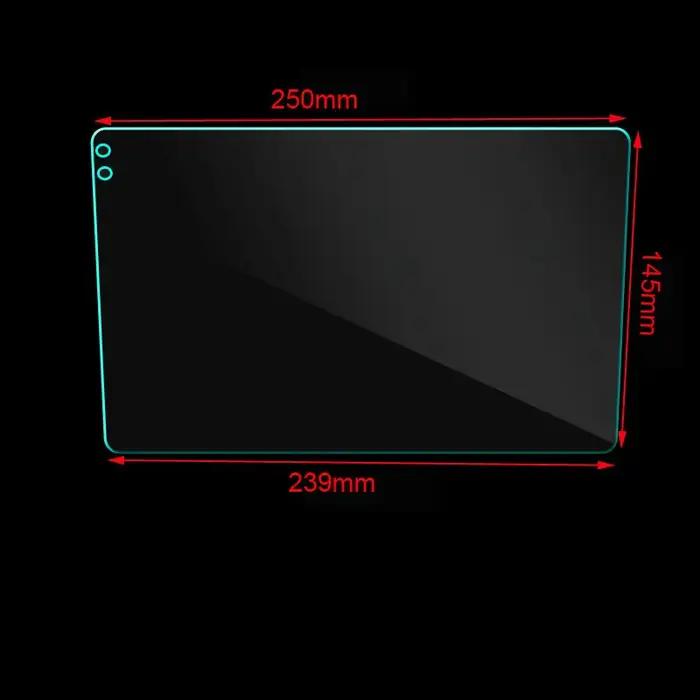 Film de protection en verre trempé de 9 10.1 pouces