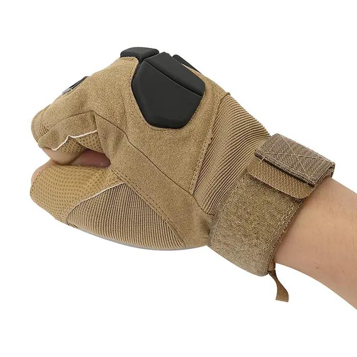 Gants de combat demi-doigts pour équitation et chasse - Entraînement sportif et tactique