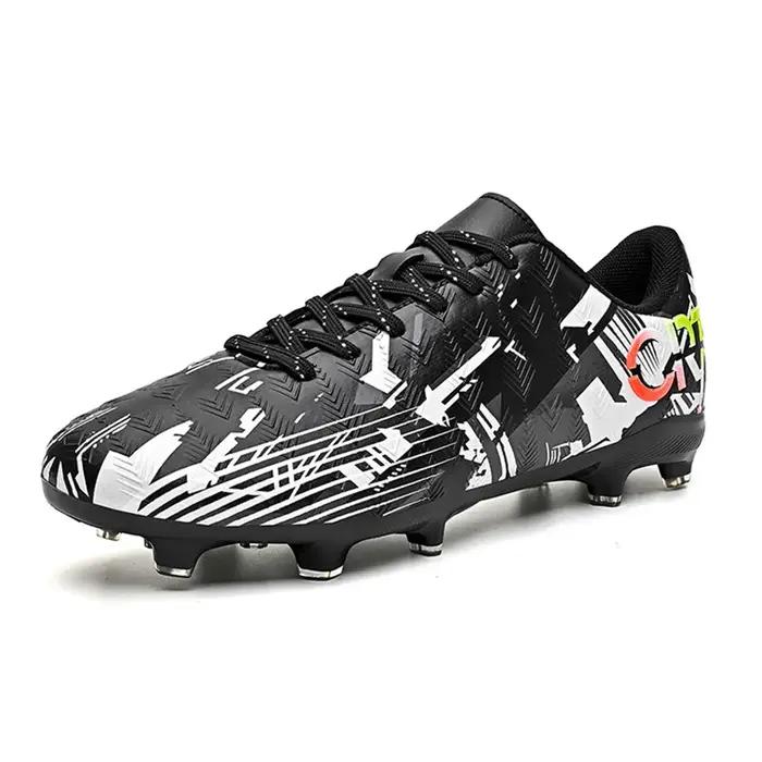 Chaussures de football pour hommes Association Quick Five Up, crampons antidérapants professionnels, ultra-légères, pour entraînement sur gazon