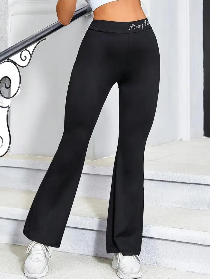 Pantalon de Yoga à jambes larges pour femmes