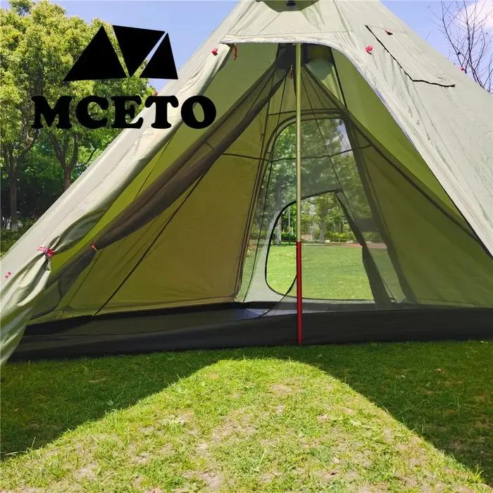 Tente intérieure en forme de tipi Dakota idal, moustiquaire d'extérieur ultralégère, sans tige, pour