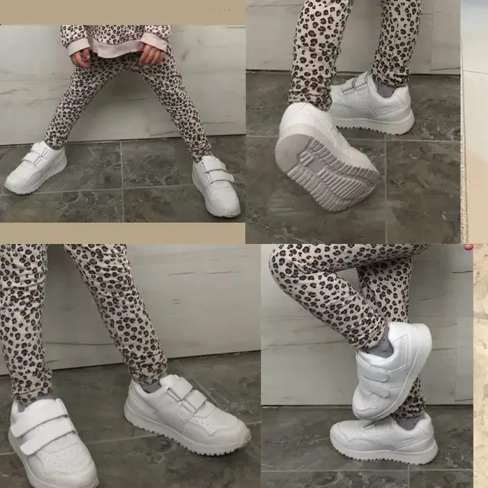 Uckland-Chaussures de course blanches pour enfants, baskets pour tout-petits, chaussures de bébé pou