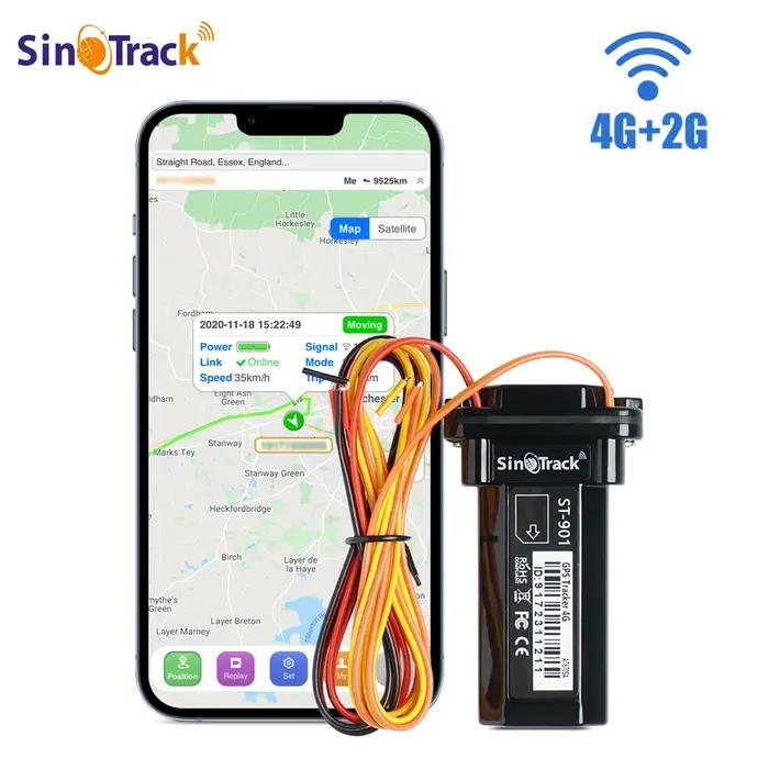 Mini traceur 4G ST-901L, batterie intégrée étanche, GPS pour voiture, véhicule, appareil gps, moto,