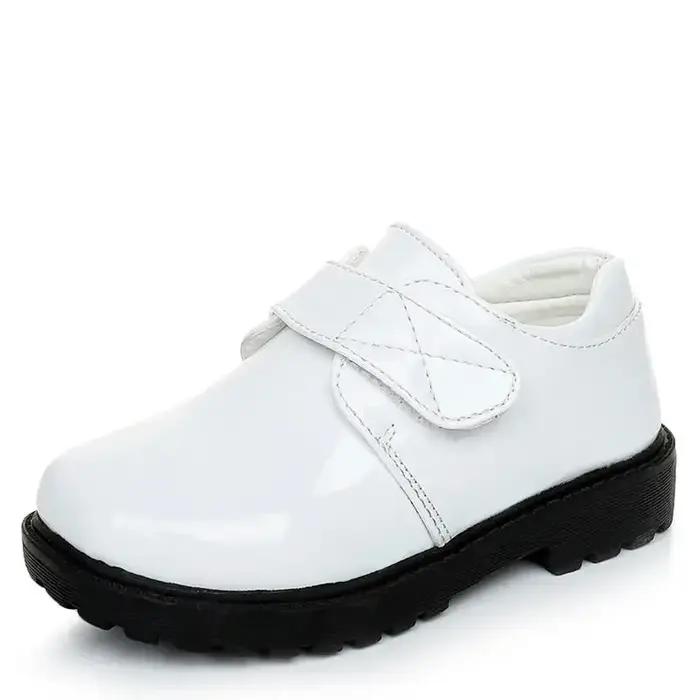 Nouveaux garçons chaussures en cuir Style britannique Performance scolaire enfants chaussures de fêt