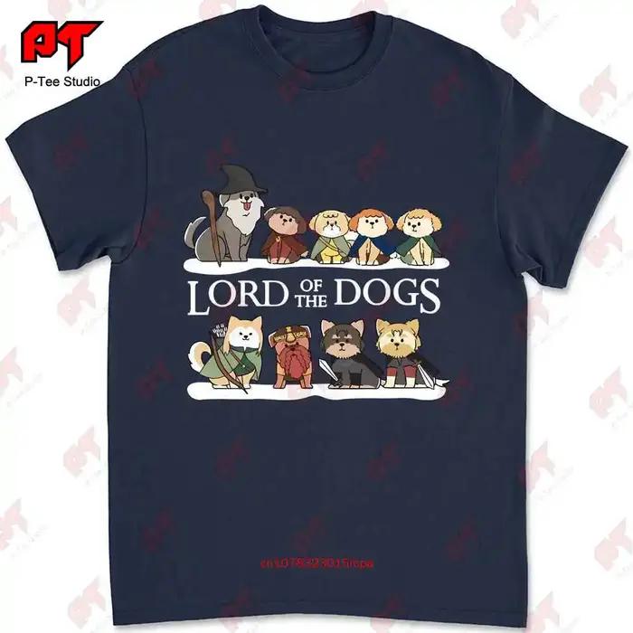 T-shirt Le Seigneur des Chiens, Tee Rings Lotr, LAS kein Mignon, Cadeau Drôle, Nerd, 4ANV