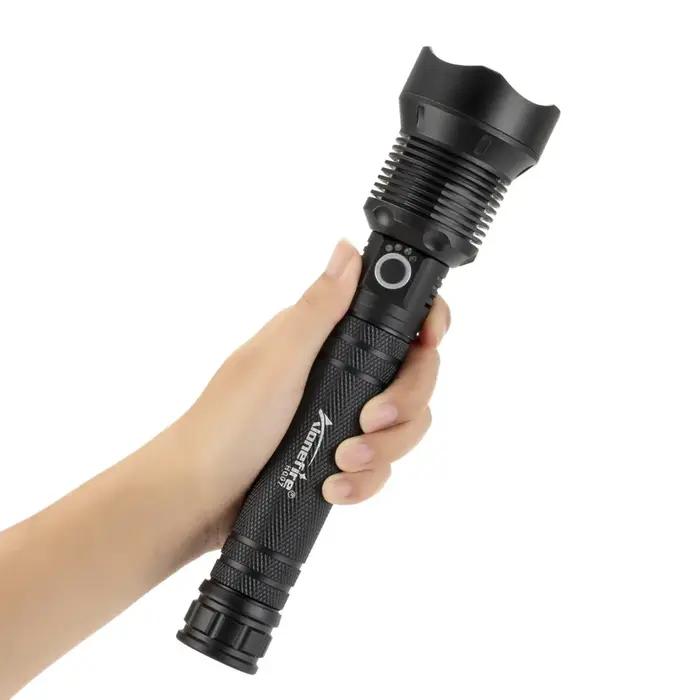 4000Lumen Zoom XHP70 LED lampe de poche haute puissance USB Rechargeable torche extérieure chasse Ca
