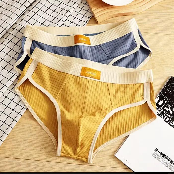 Culotte confortable en coton pour homme sous-vêtement respirant doux sexy design moderne élégant pour homme occasions spéciales