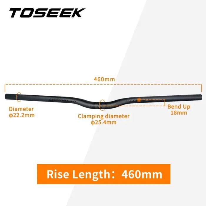 TOSEtransmith-Guidon de vélo entièrement en carbone