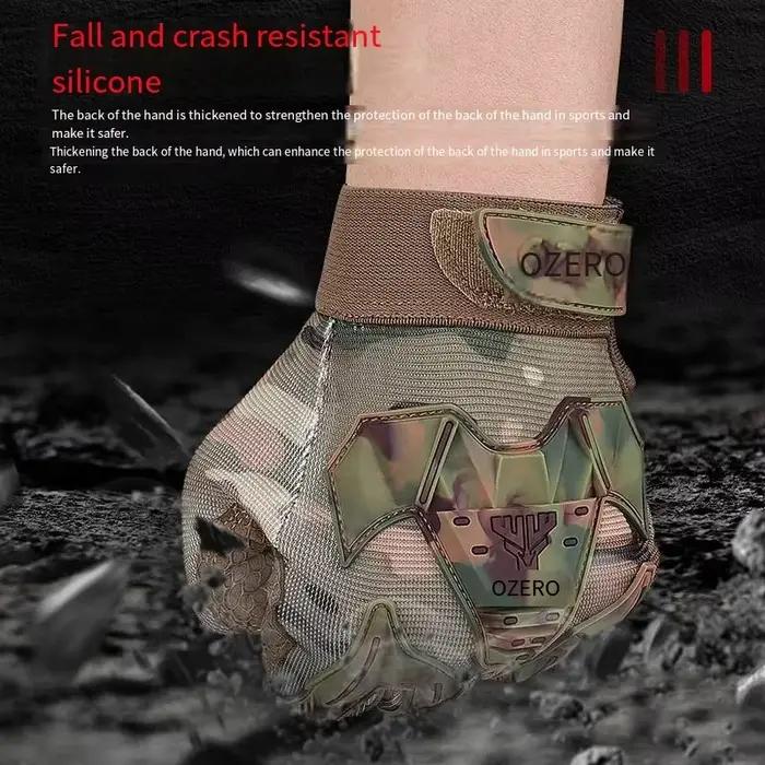 Gants tactiques 2025 anti-perforation - Protection renforcée dos de main pour activités outdoor