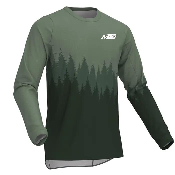 Ggrrans vtt maillots VTT vtt chemises tout-terrain à manches longues moto Motocross vêtements de spo