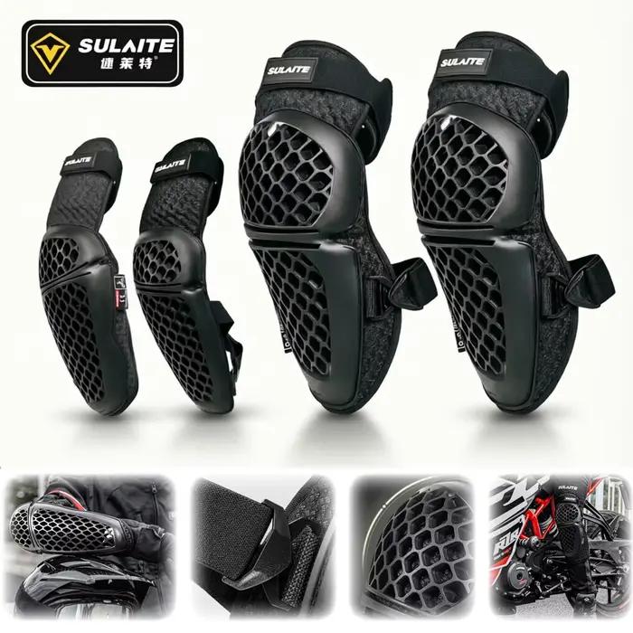 Genouillères de moto genouillère de motocross maille protection de coude