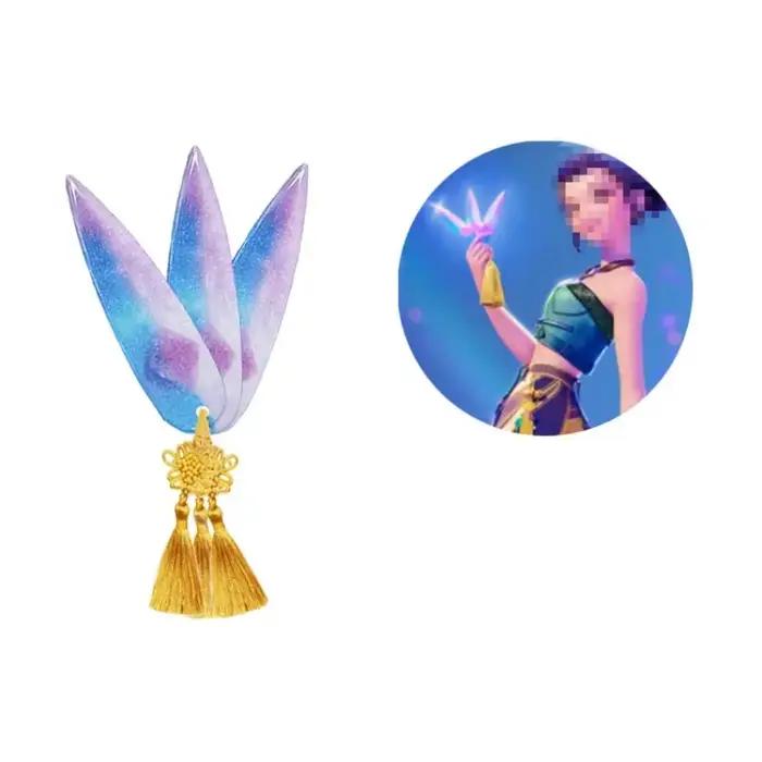 Hunters de démons Kpop Zoey, armes de fléchettes de Cosplay, accessoires de jeu de rôle pour groupe