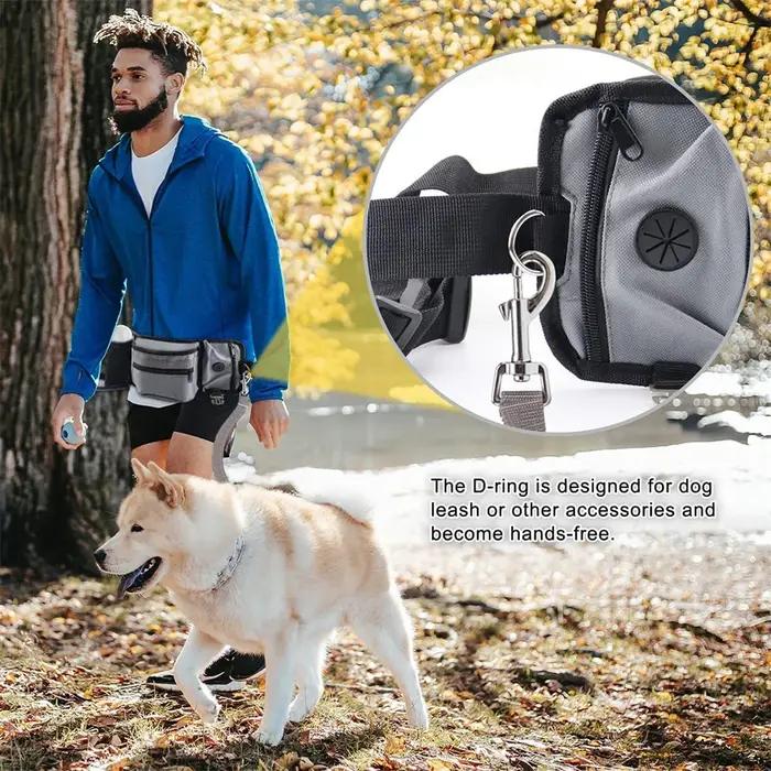 Sac de taille d'entraînement en plein air pour chien