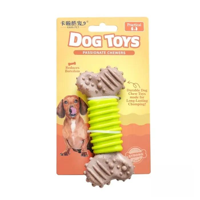 Jouet interactif universel pour animaux de compagnie en forme d'os, jouet à mâcher pour chien, jouet