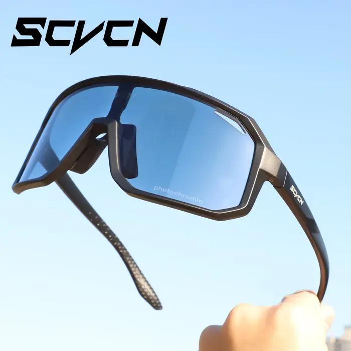Lunettes de soleil de cyclisme photochromiques pour hommes et femmes, lunettes de sport VTT, lunette