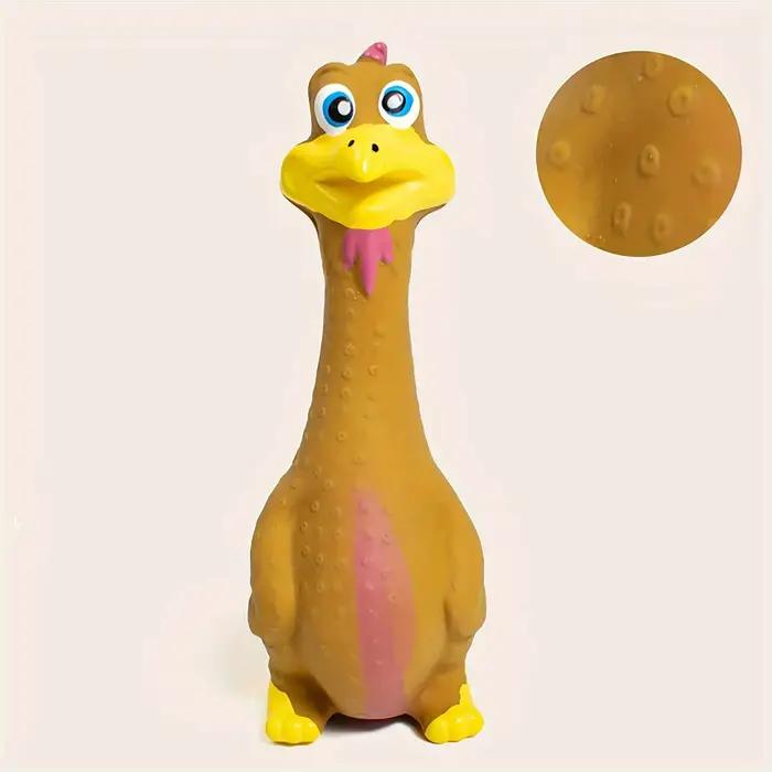 Jouet sonore pour chien de compagnie, poulet debout hurlant et canard à grande bouche, jouet de dent