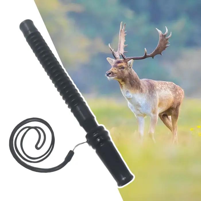 Appeau biche et faon avec dragonne - Leurre de chasse réaliste - Vocalisations authentiques pour l'affût en extérieur