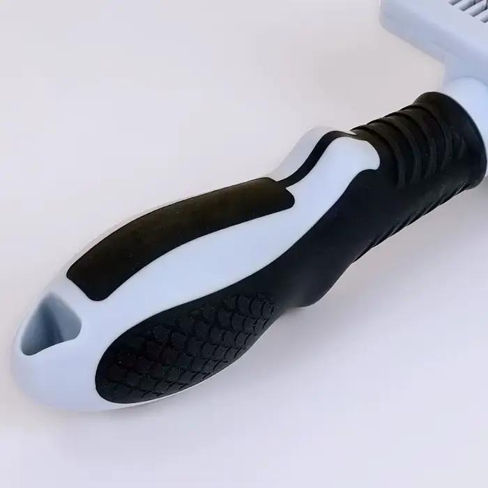 Brosse de Massage pour chiens, peigne automatique, épilateur de poils d'animaux, autonettoyant, pour chat, toilettage pour animaux de compagnie, nettoyage à un bouton