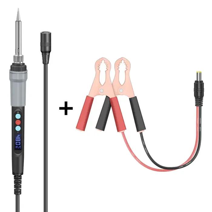 Fer à souder électrique portable pour réparation automobile faible volume prise 24V DC soudage puissance 300W 499W outils mécanique voiture occasionnels
