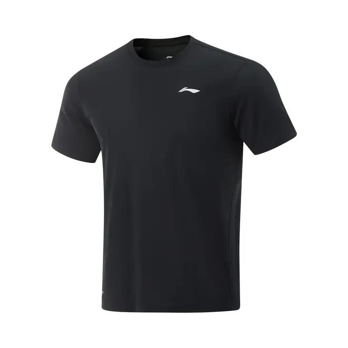 Li-ning T-shirt d'entraînement pour hommes AT DRY ULTRA 90% Polyester 10% élasthanne coupe régulière doublure confortabl