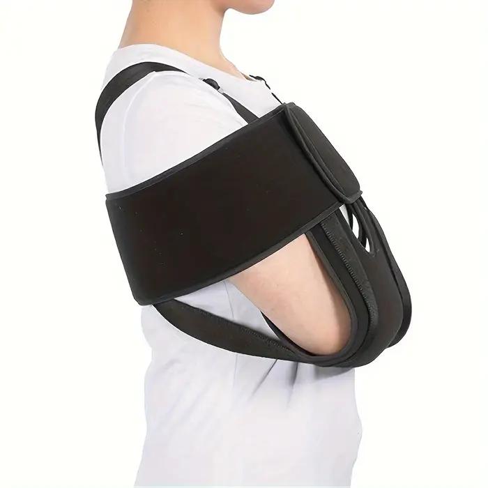 Attelle de coude et écharpe d'immobilisation pour épaule, attelle de bras pour bris, fractures, blessures, entorses, soulagement de la douleur