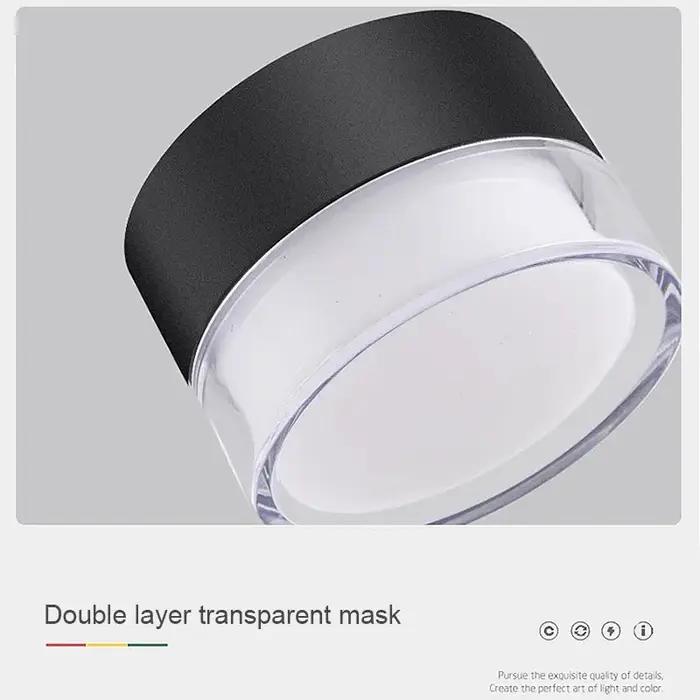 LED Downlight monté en Surface plafonnier nordique 9W 12W 15W 18W spot à intensité variable circulai
