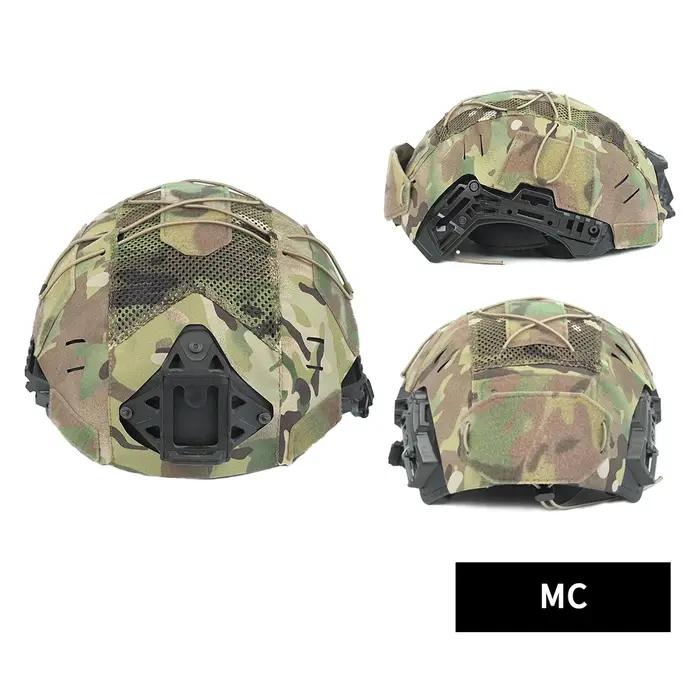 Housse de casque tactique DMGear Team Wendy 3.0 camouflage noir vert ranger pour hommes protection intempéries activités tactiques chasse airsoft