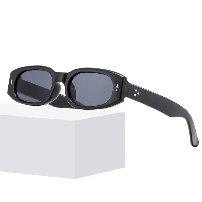 Lunettes anti-lumière petit cadre riveté - Design personnalisé femme - Randonnée fashion UV