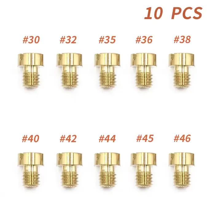 Jet principal de carburateur M5 pour Dellorto SHA SHB UA UB PHBG VHB-CS VHBT-CS # 30-140 Kits de Jet