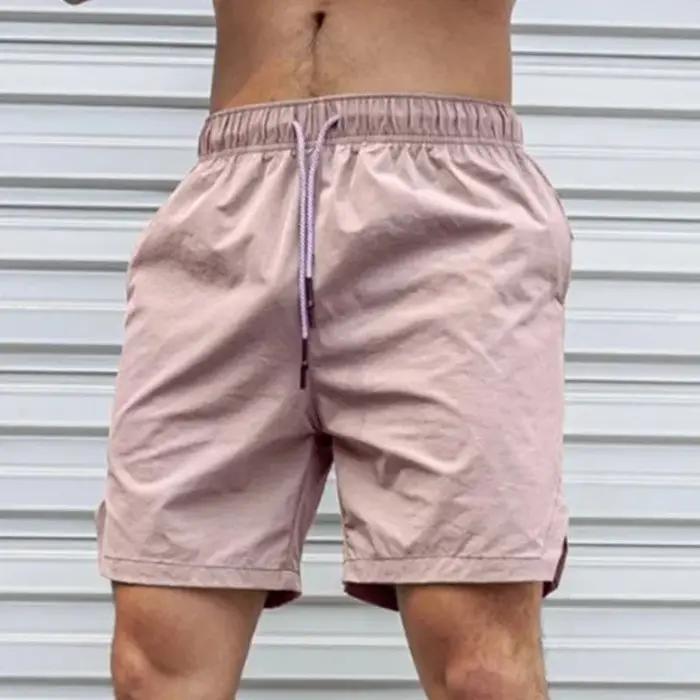 2025 nouveaux hommes d'été Shorts léger mince pantalons courts en cours d'exécution