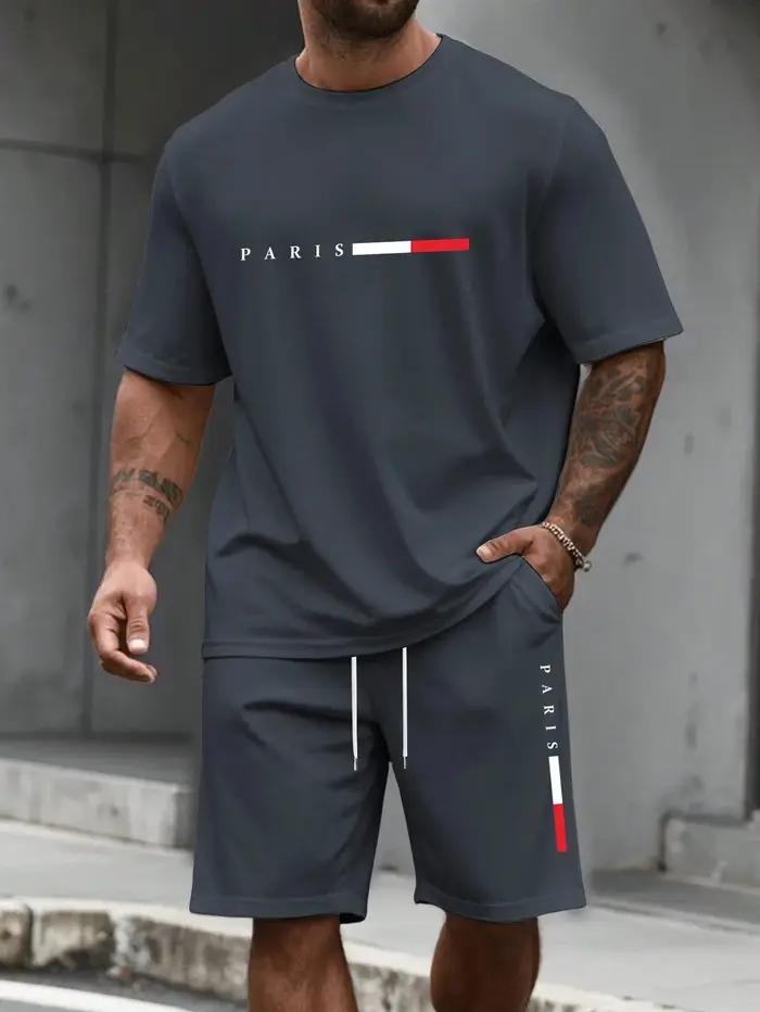 Survêtement pour homme 2 pièces Ensemble de vêtements de sport