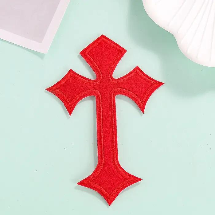 Patch thermocollant croix rouge