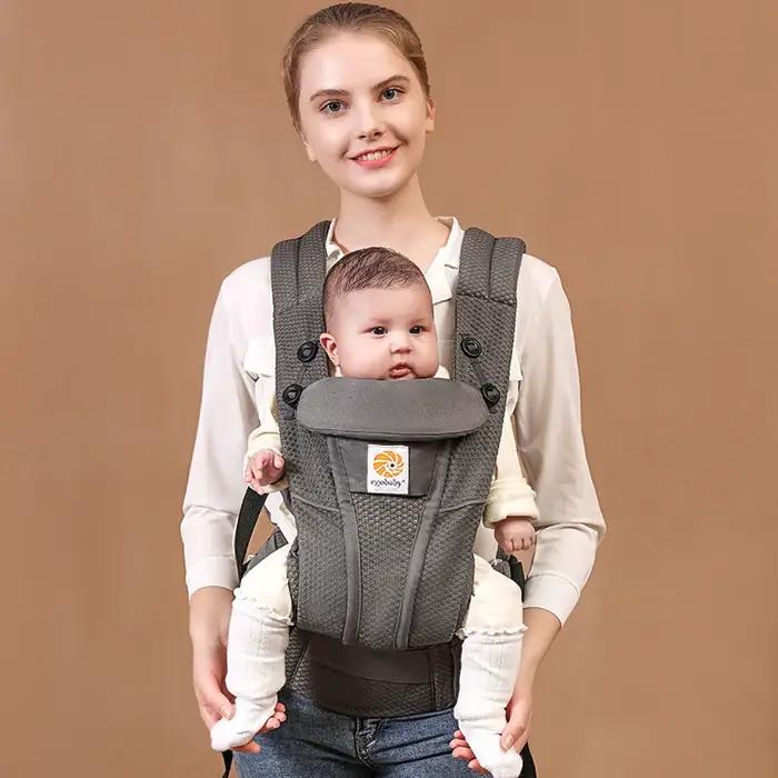 Porte-bébé Egobaby Omni Breeze Toutes les positions de transport Maille respirante avec soutien lombaire et flux d'air