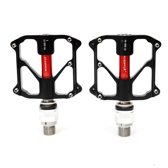 MKS PD069 Aceoffix pédale à dégagement rapide pédale en alliage d'aluminium pour vélo pliant Brompto