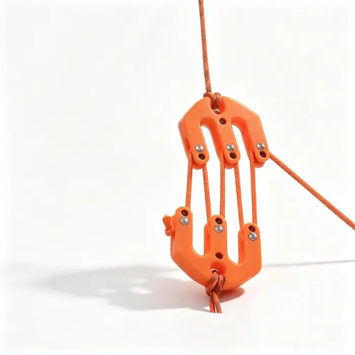 Système de levage à poulie pour la chasse, outil de suspension de sac à dos, équipement de transport de gibier pour la gestion de la sécurité