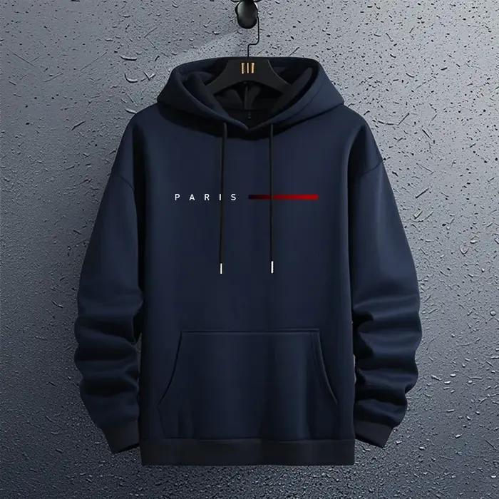 Paris pulls à capuche de mode pour hommes toutes saisons quotidien décontracté sport sweats à capuch