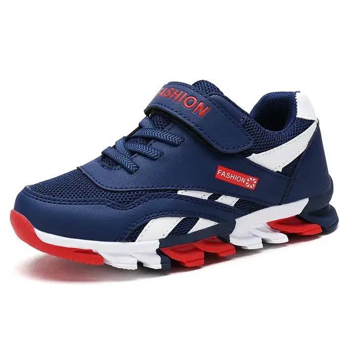 Chaussures de course enfants unisexes design luxueux maille aérée confortables pour enfants activités de plein air et compétitions