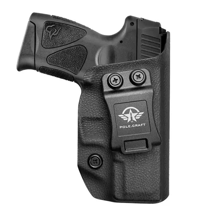 Étui Taurus G3C, étui Taurus G2C IWB Dermatoglyphe Kydex pour Taurus G3C 9mm / G2C 9mm G2S / Millennium PT111 G2