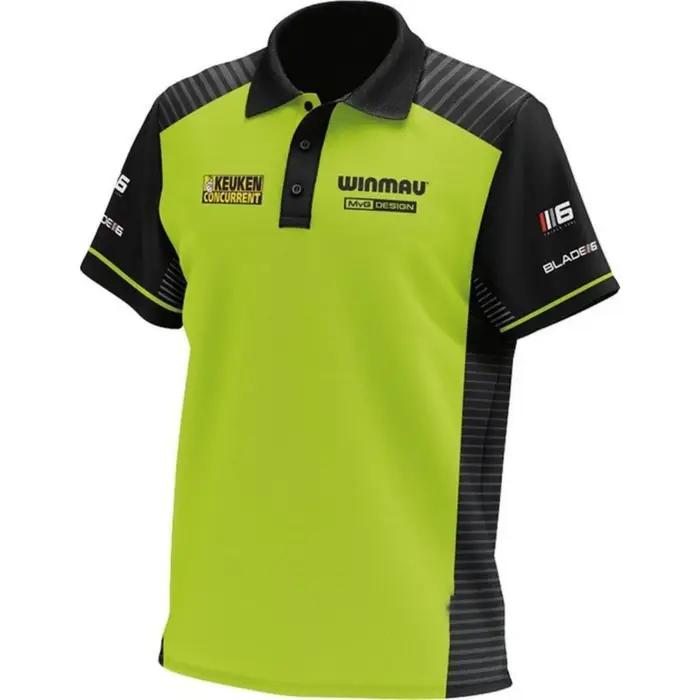 Winmau Michael van Gerwen Dartshirt Darts Enthusiast POLO shirt Sports Dry Quickly Men's T-Shirt Chi