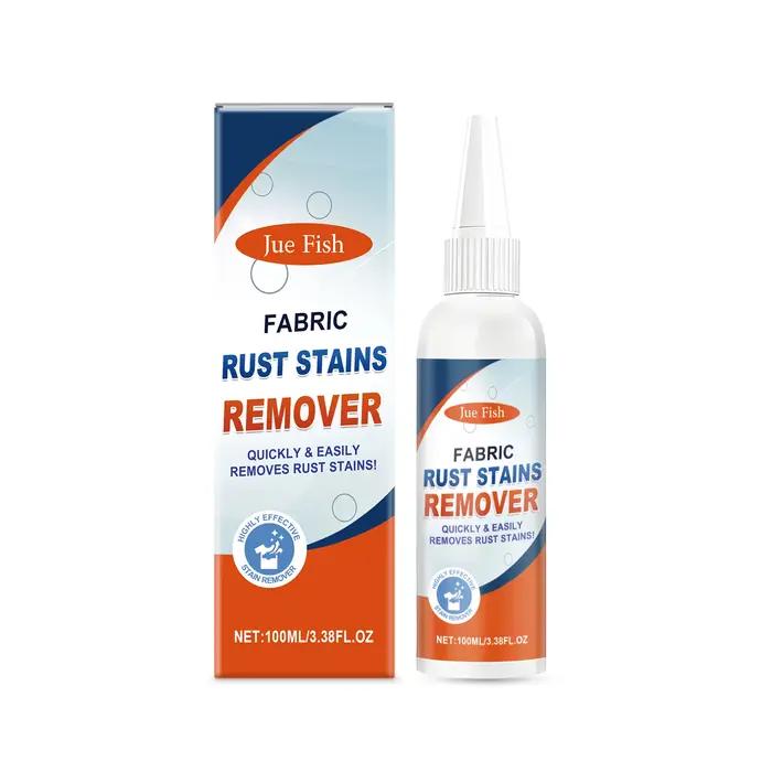 Décapant pour taches de rouille sur tissus 100 ml, formule douce, protège les vêtements, élimine eff