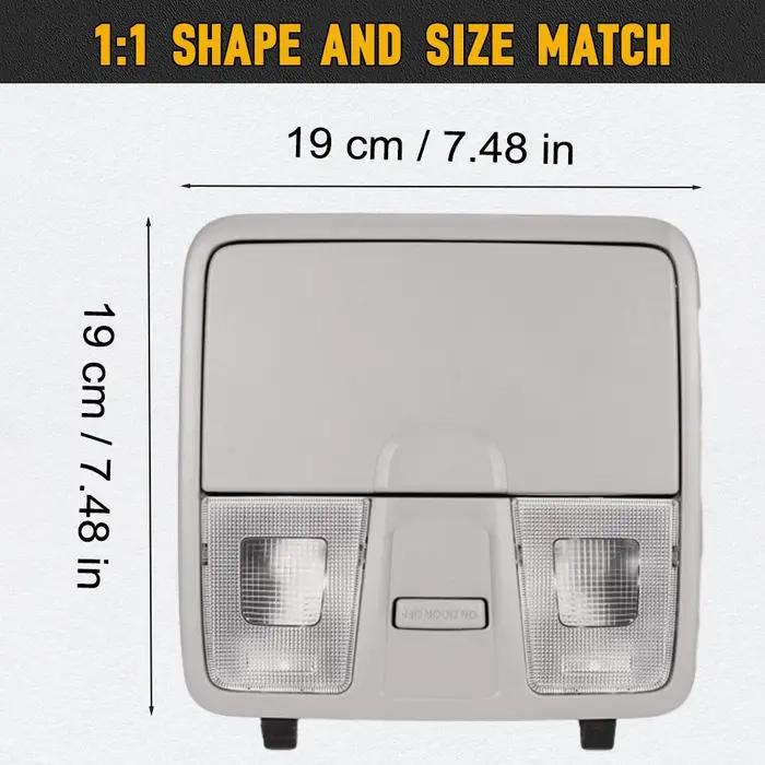 Ensemble de lumière de carte de Console aérienne, pour Hyundai Elantra GT Base édition à valeur limitée 2011 – 2016 92800-A5000-TX 92800A5000TX