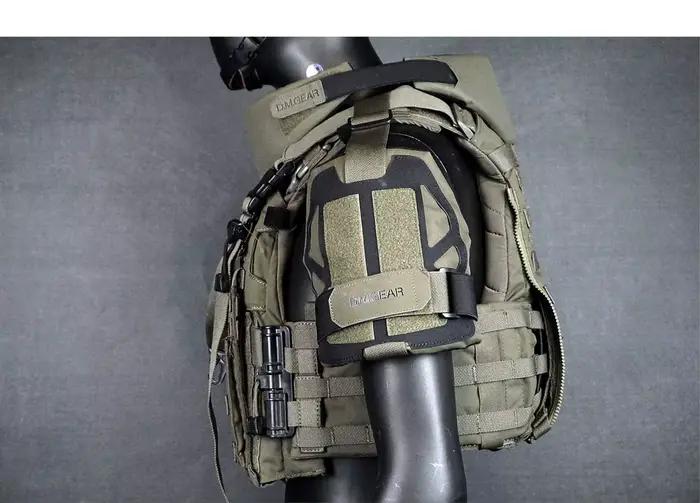 DMGear – armure d'épaule tactique, équipement de chasse, gilet, accessoire de Protection, Airsoft Molle Nylon universel