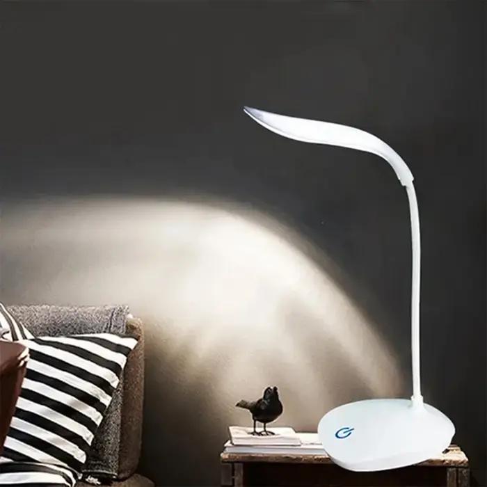 LED lampe de bureau USB charge lampe de chevet étude Protection des yeux 3 niveaux réglage de la lum